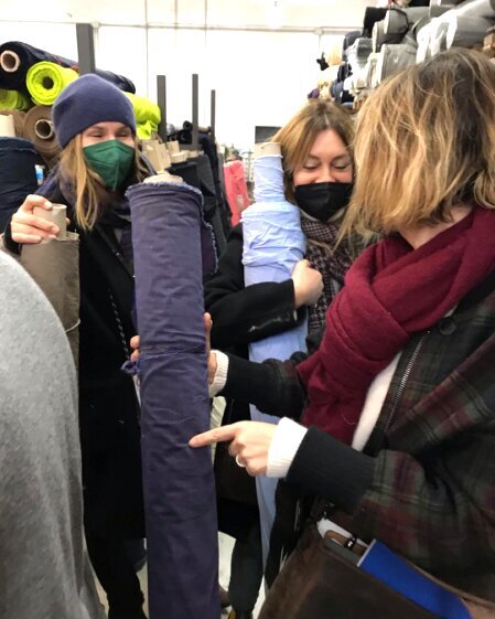 Fabric store Florence Italy